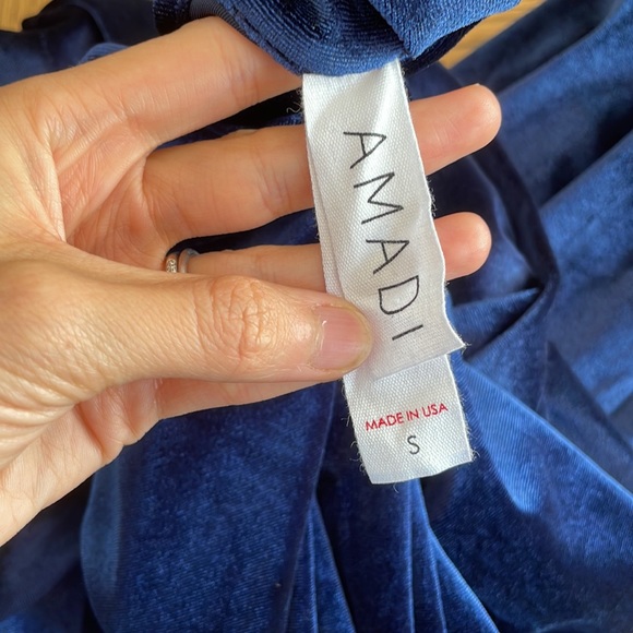 Anthropologie x Amadi Velvet Maxi Dress - Picture 8 of 9